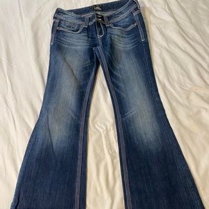 Size 8 express denim jeans Bedrock jeans for Express